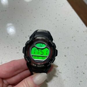 Armitron Black and Red Digital Watch